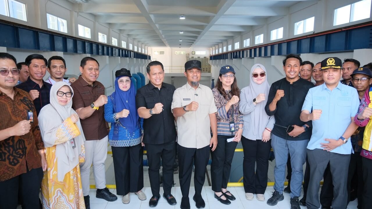 SPAM Mamminasata Mulai Aliri 20 Ribu Rumah di Gowa dan Takalar